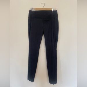 WORTHINGTON Women's Modern Fit Stretch Leggings Wide Waistband Blue/Denim Sz 6